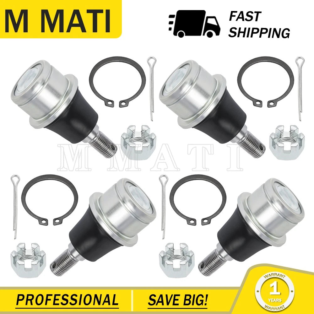 Set of 4 Upper Ball Joints for Can-Am Outlander Renegade (2015–2023) 706202044 706200741