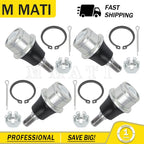 Set of 4 Upper Ball Joints for Can-Am Outlander Renegade (2015–2023) 706202044 706200741