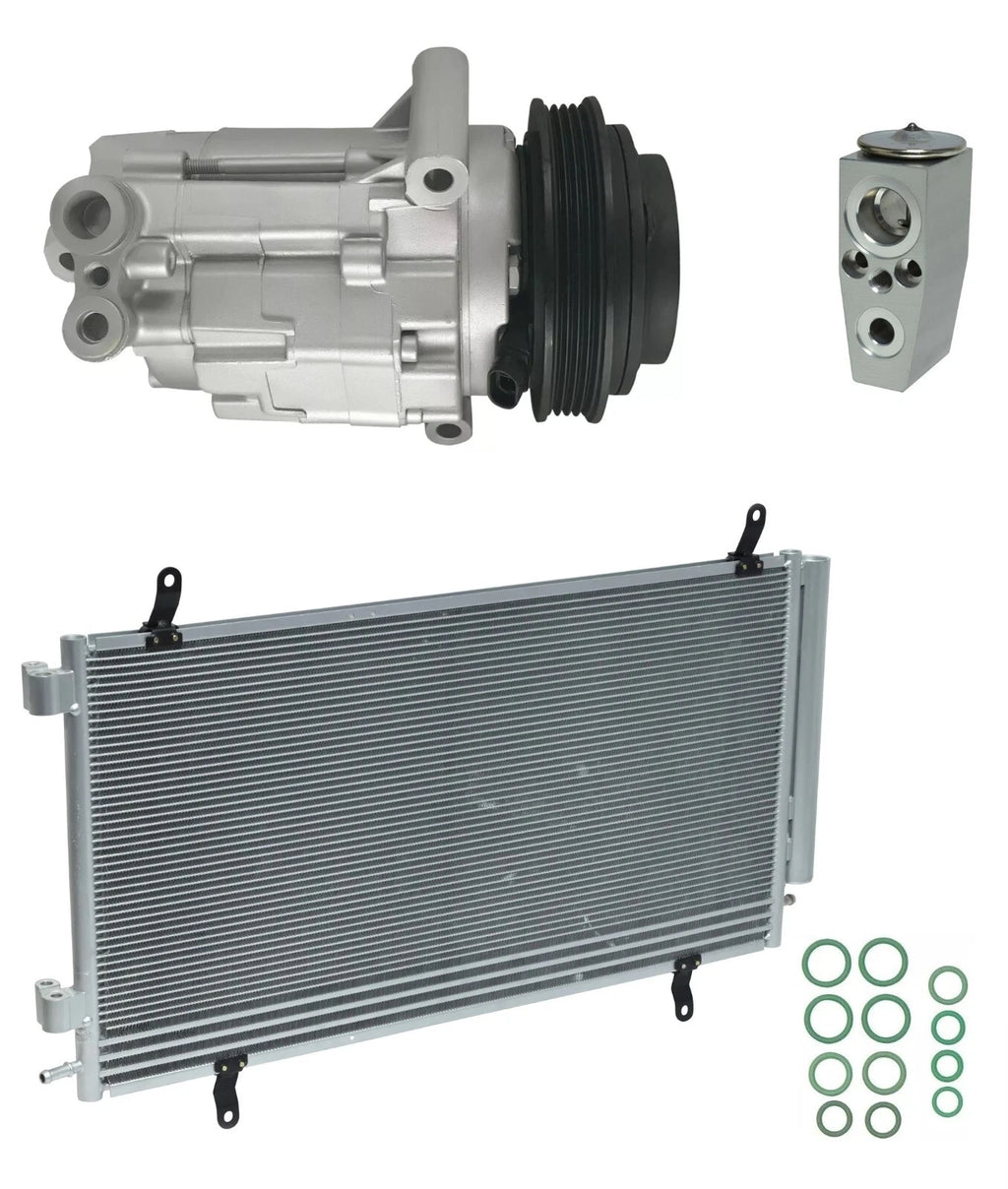 AC Compressor Kit With Condenser for Chevrolet Camaro 6.2L V8 (2012–2015)