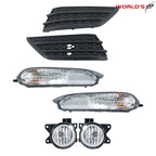 Pair of Fog Lights with Covers for Honda Pilot (2016–2018)