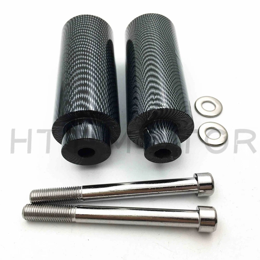 Long Carbon Frame Sliders for Honda CBR600 F4 F4i (1999–2007) NO-CUT