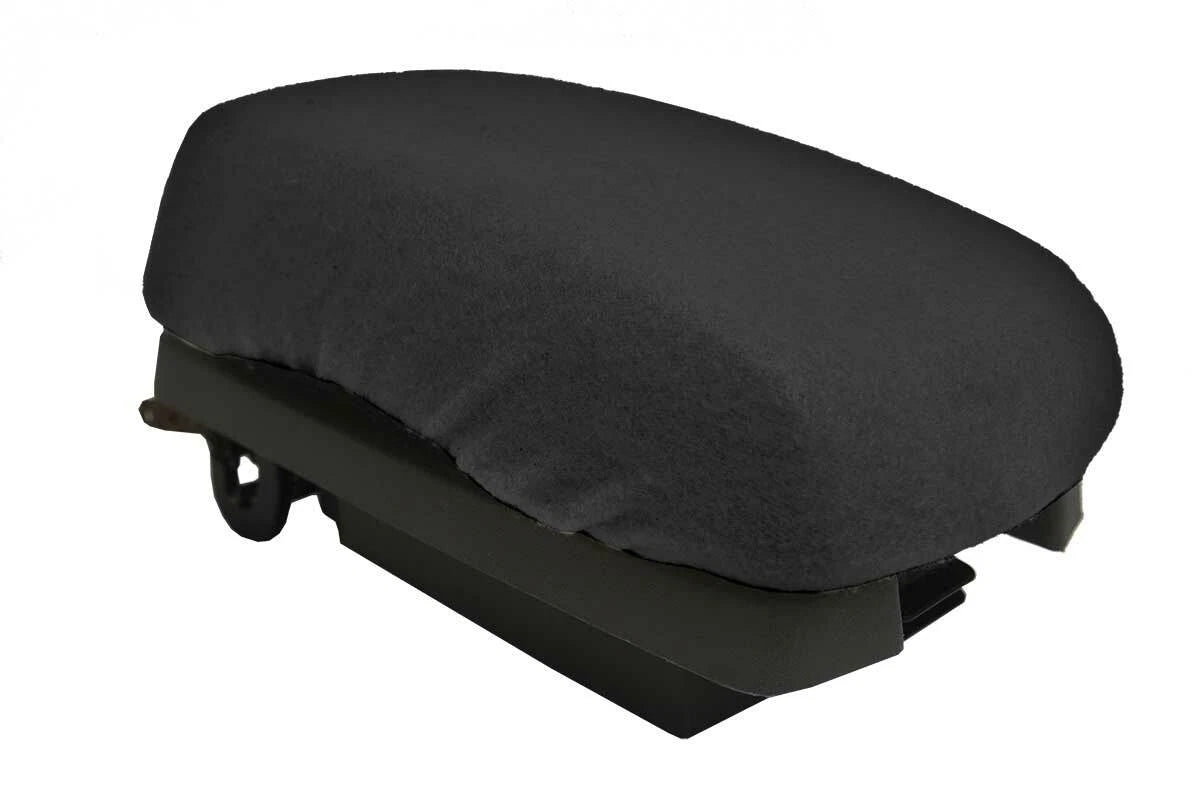 Fleece Console Lid Armrest Cover for Nissan Altima (2002–2004) Black