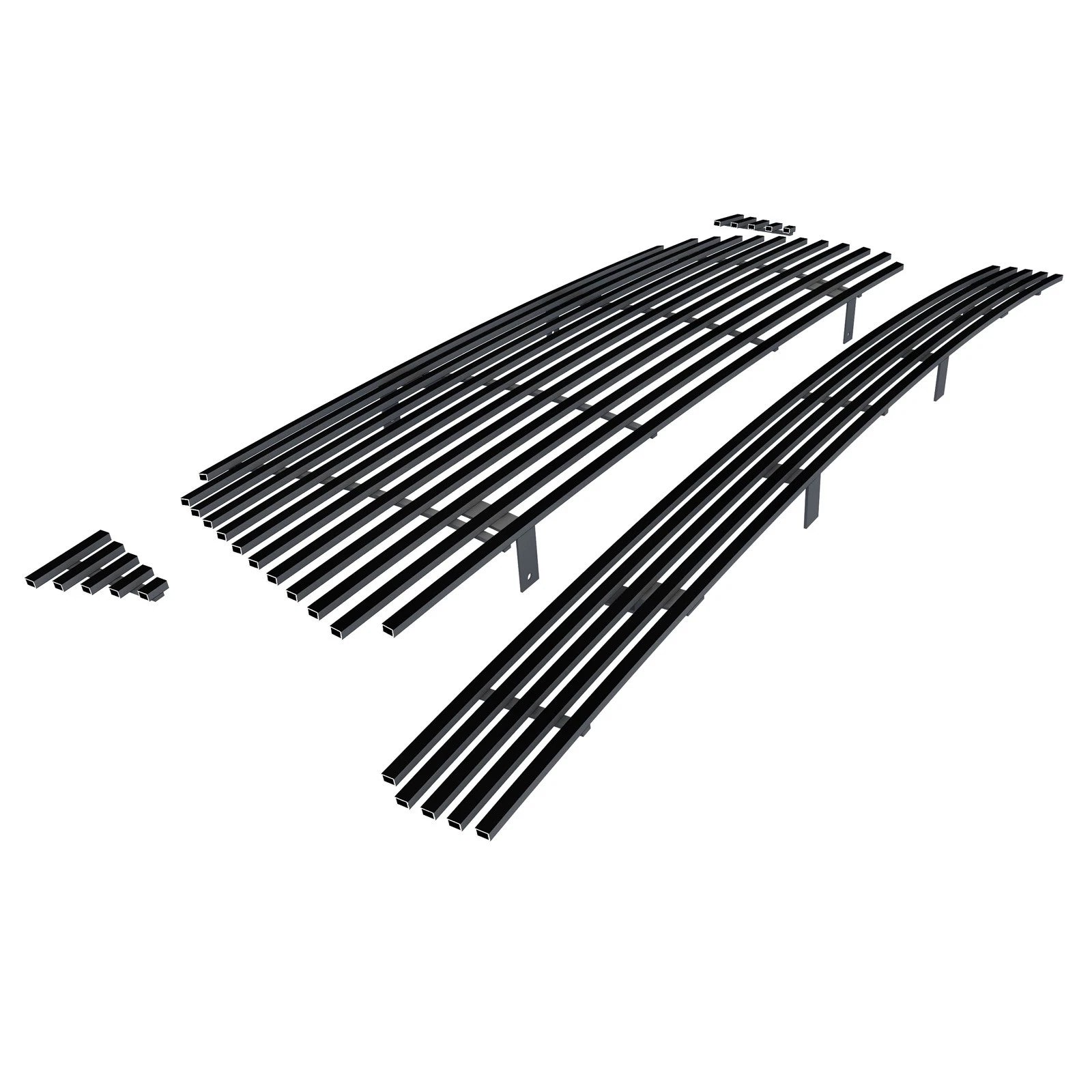 Black Billet Front Grille Insert for Toyota Tacoma (2005–2011)