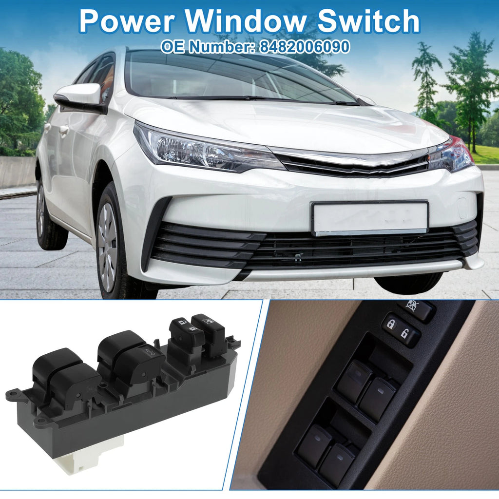 Power Window Switch for Toyota Camry Corolla RAV4 (No. 8482006090)