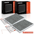 2X Activated Carbon Cabin Air Filter for Nissan Rogue (2008–2013)