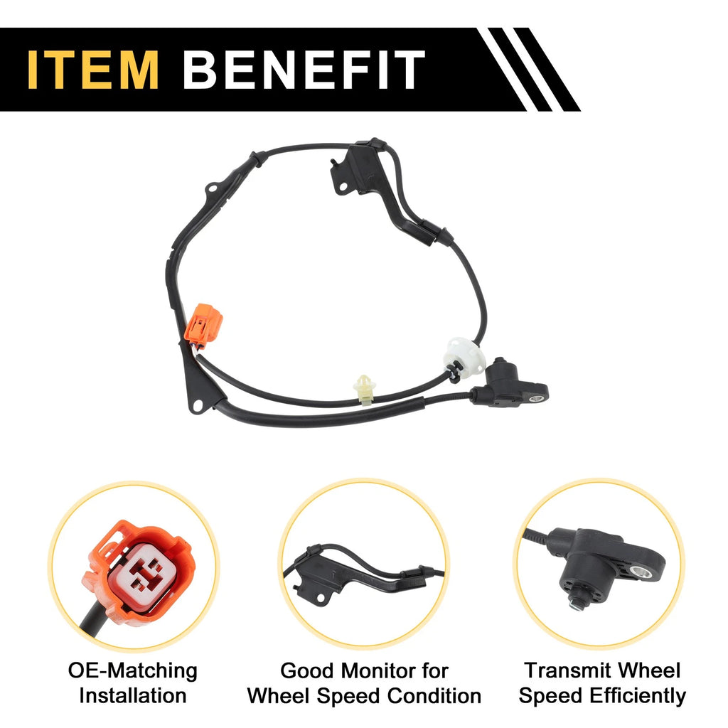 ABS Wheel Speed Sensor No. 57450S4KA52 for Honda Accord (2018–2023)