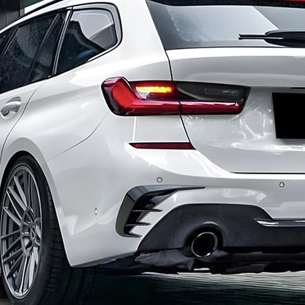 Side Vent Trim Canards Splitters for BMW 3-Series Estate M-Sport (2019–2022)