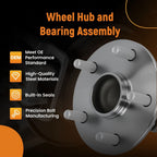 Front Driver Wheel Hub Assembly for Lexus LS460 (2007–2017) 513313 HUB00277 5 Lugs