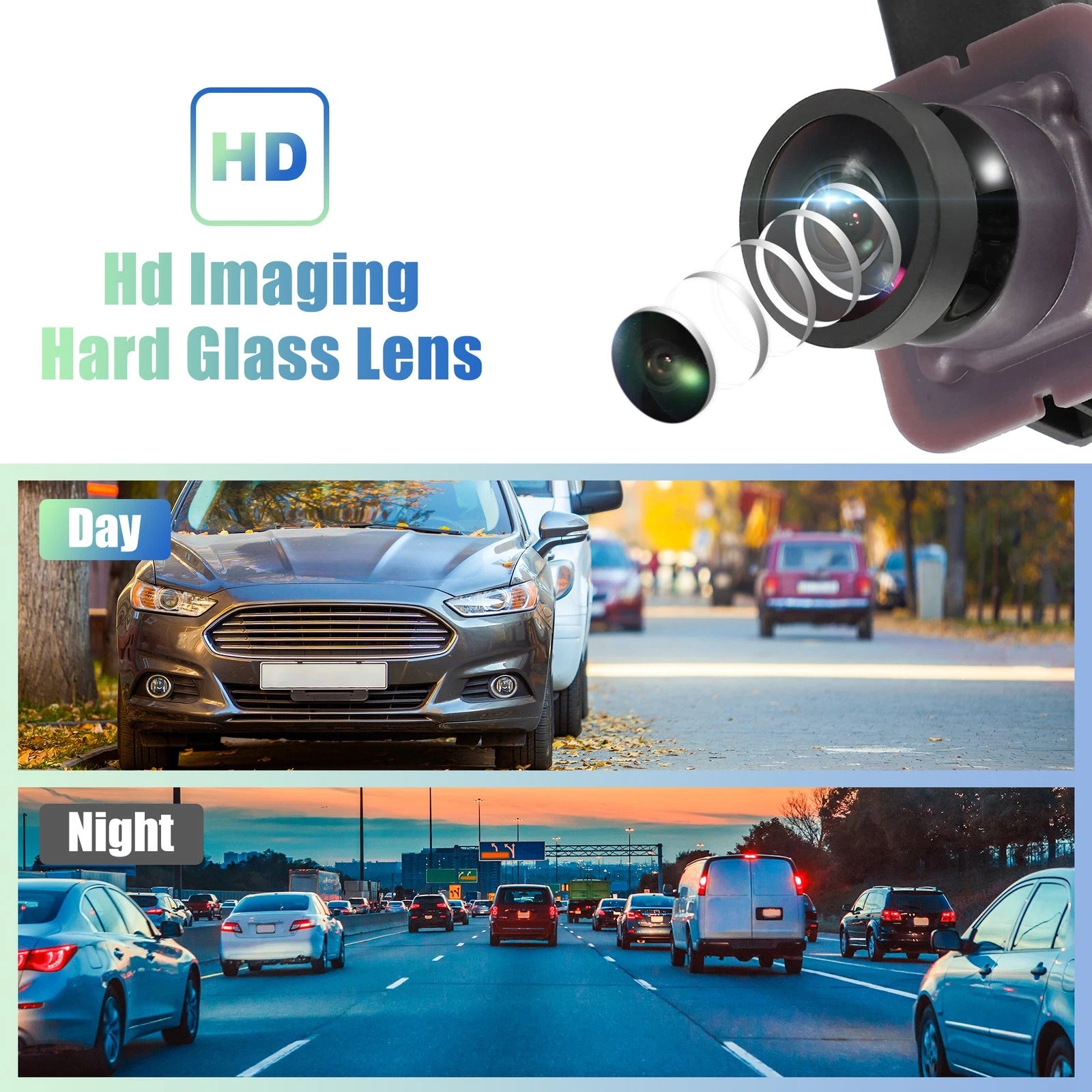 Rear View Backup Camera HS7T-19G490-AC for Ford Fusion (2017–2020)