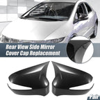 Pair Rearview Mirror Cover Overlay for Honda Civic (2006–2011) Carbon Fiber