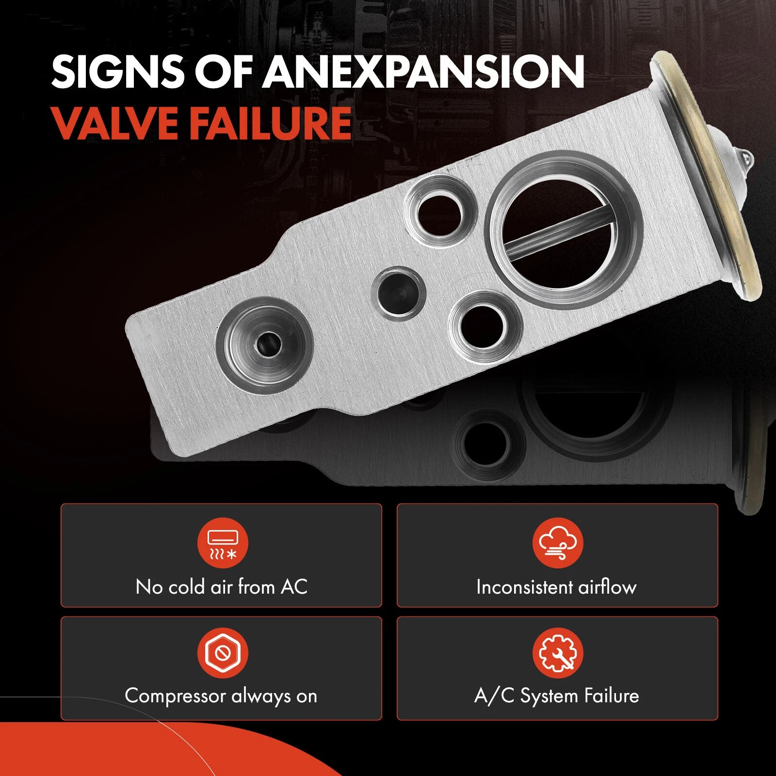 A/C Expansion Valve for Nissan Versa (2007-2011)