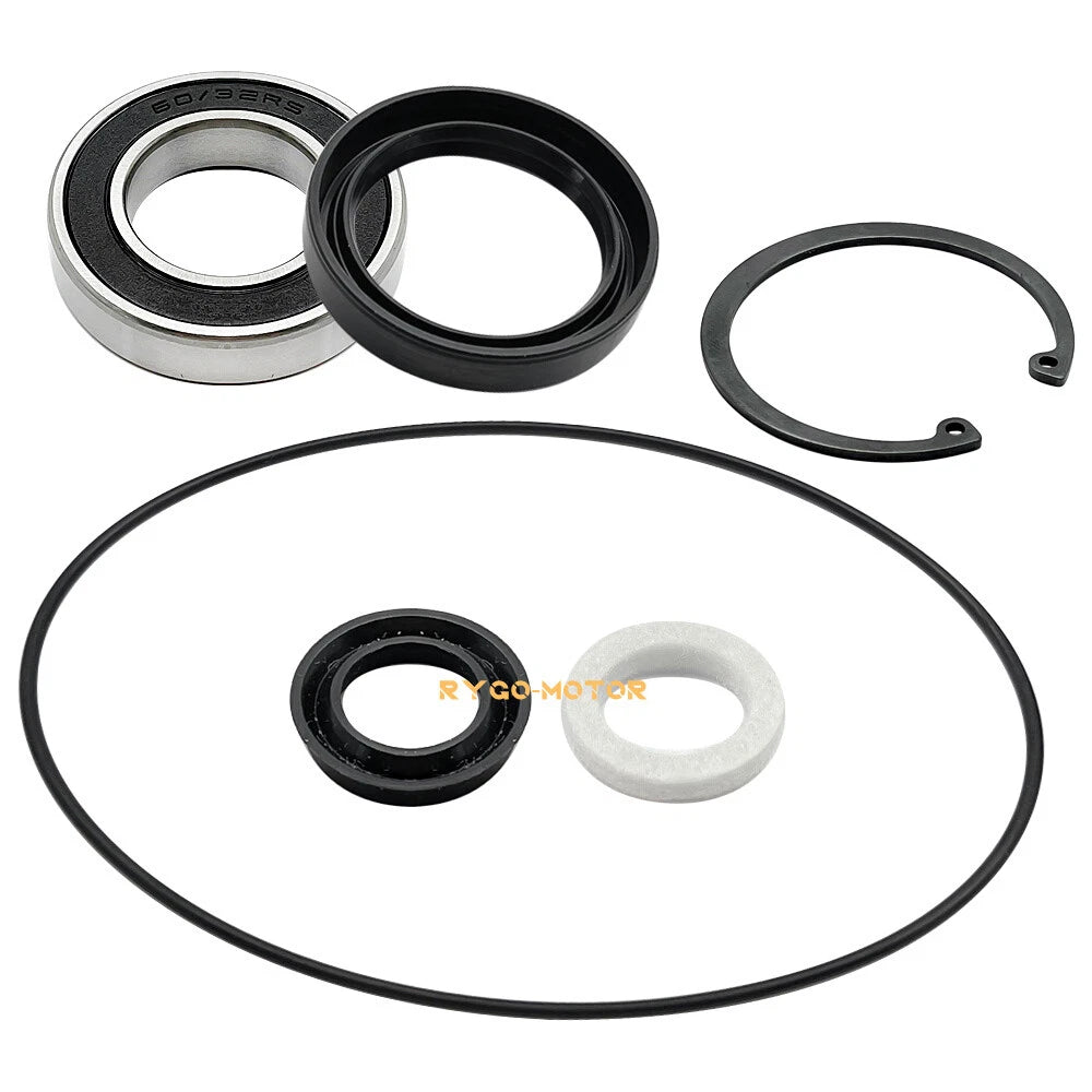 Rear Brake Drum Shoes Bearing Seals Kit for Honda Sportrax 250 TRX250EX (2001–2008)