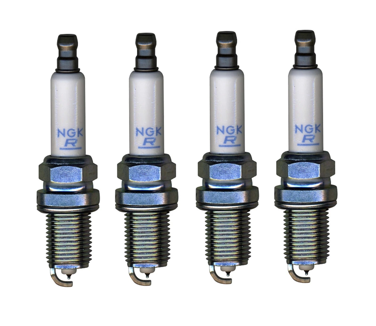 Set of 4 Pre-Gapped Spark Plugs NGK Laser Platinum PFR7S8EG for VW Audi