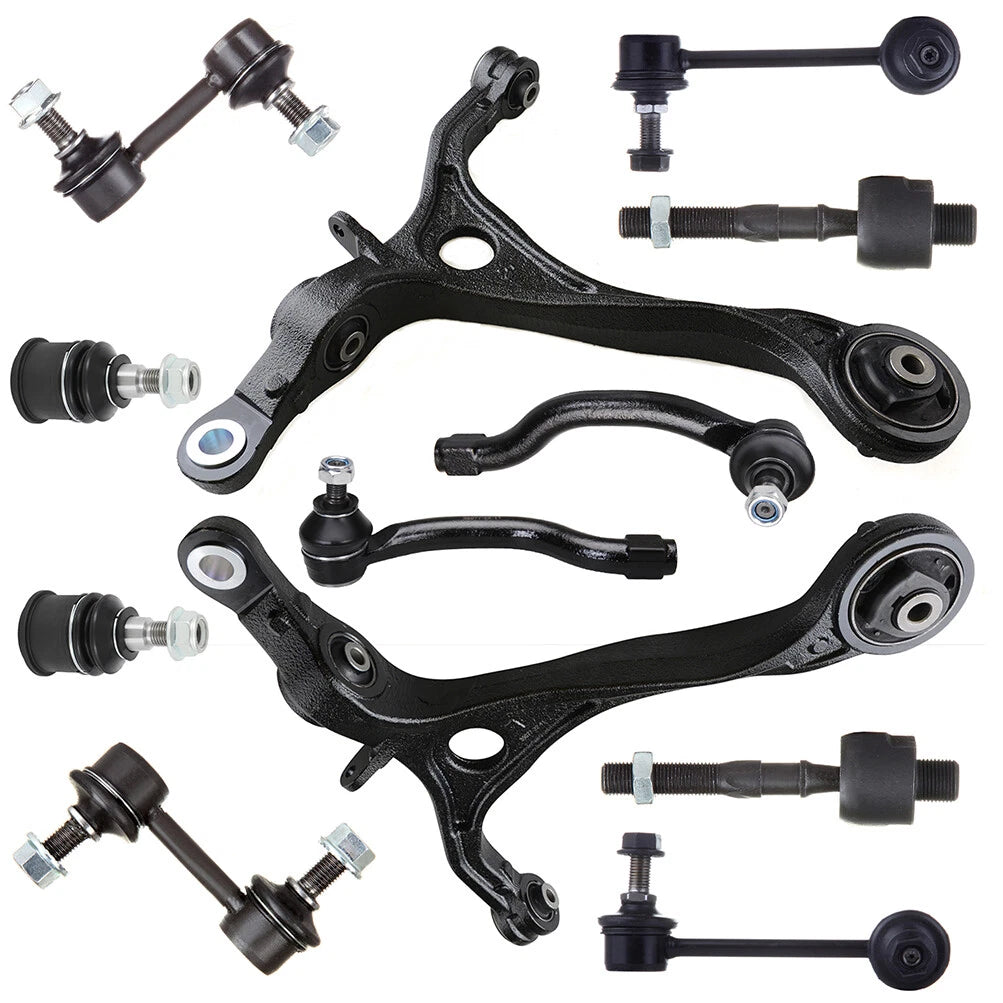Set of 12 Front Lower Control Arms & Ball Joints for Acura TL (2004–2006)