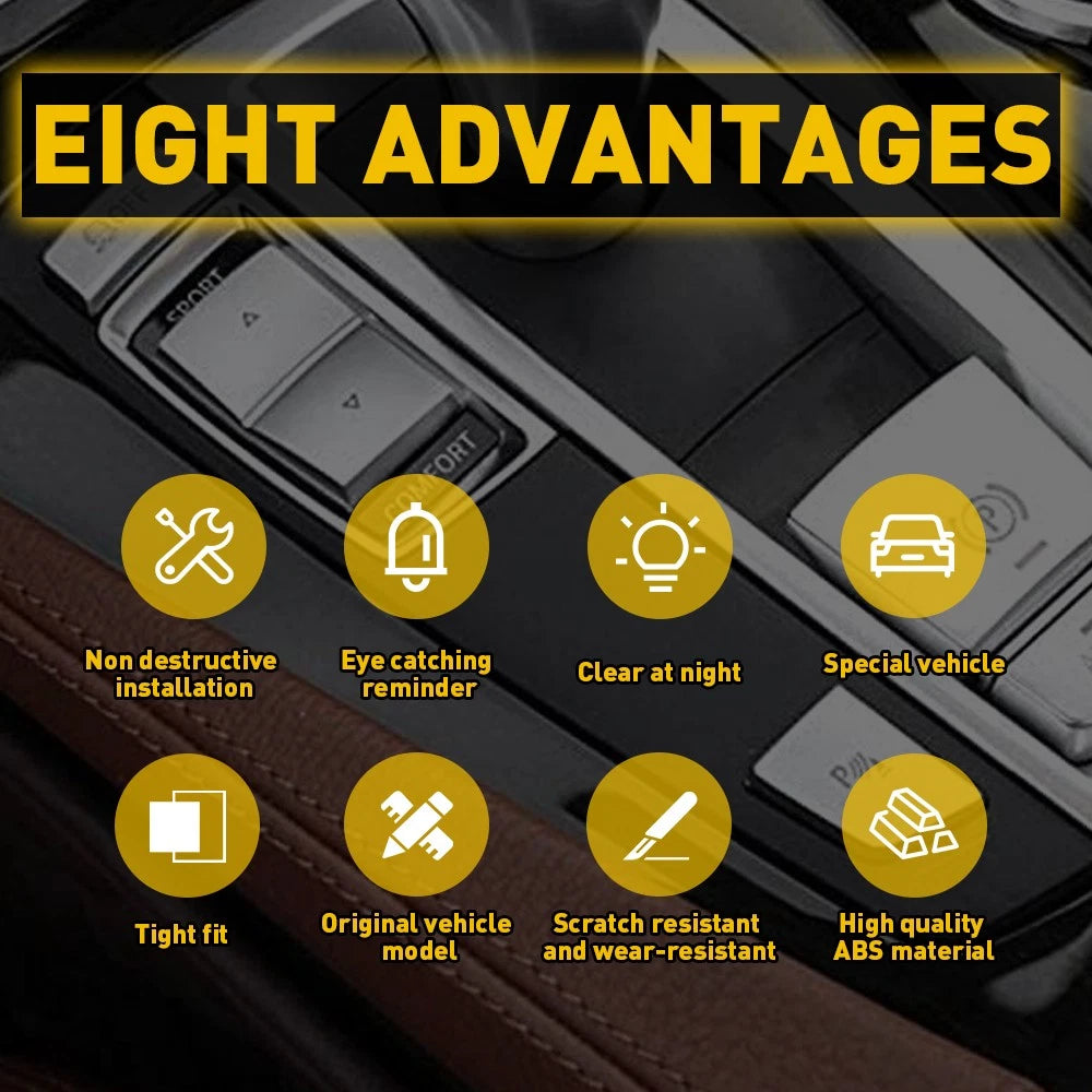Handbrake Brake Switch Cover Trim for BMW X3 X4 X5 X6