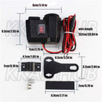 Dual USB Charger Power Outlet Switch for Motorcycle (12V)