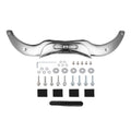 Chrome/Black Windshield Trim for Harley Touring CVO Road Glide (2004–2013)