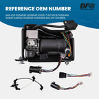 Air Suspension Compressor Pump for GMC Escalade, Suburban, Tahoe, Yukon (2002–2020)