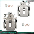 Rear Brake Calipers w/ Bracket for Volkswagen Golf (2004–2005)