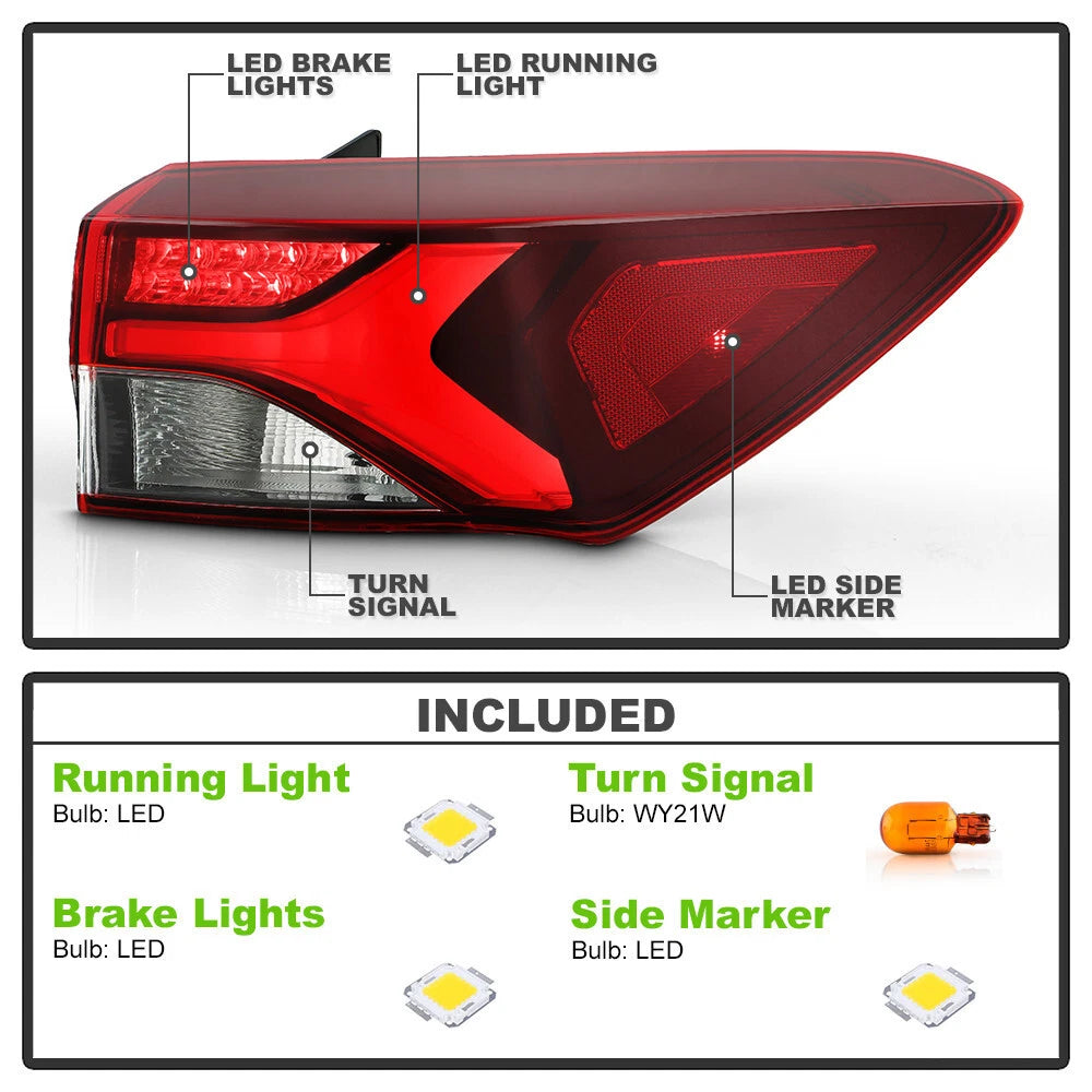 LED Tail Light for Chevy Trailblazer ACTIV|RS (2021–2023) Passenger Side