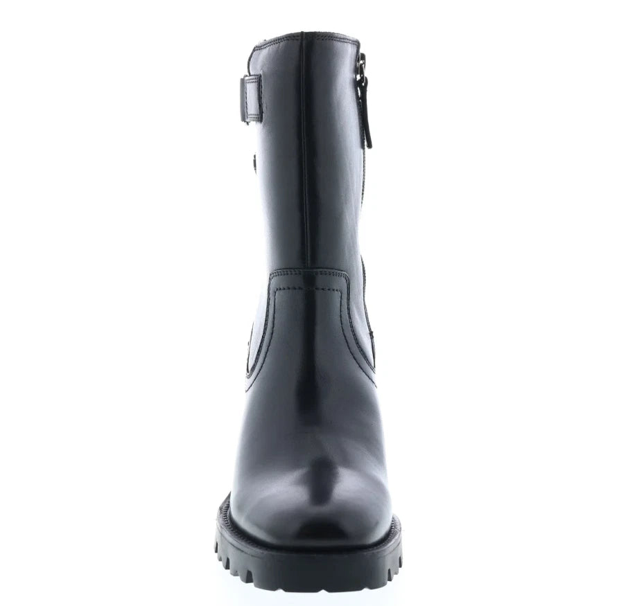 Harley-Davidson Adina Pullon D84729 Women's Black Leather Motorcycle Boots (OEM)