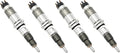 Set of 4 Fuel Injectors 0445120455 5367161 for Cummins QSB4.5, QSB6.7