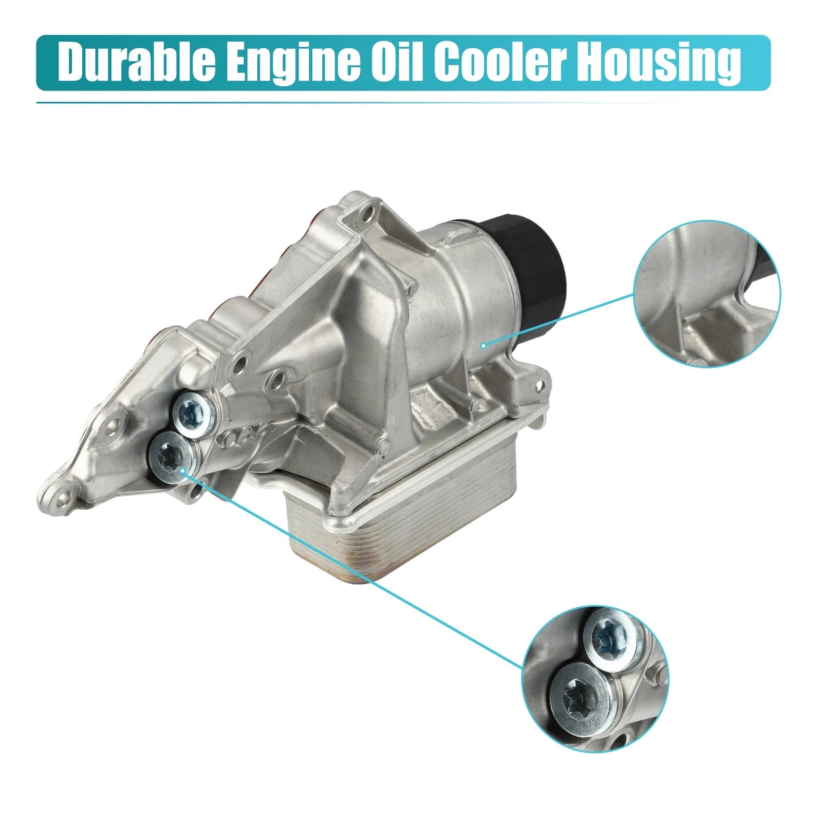 Engine Oil Cooler Housing Assembly for Mercedes-Benz C230 C280 (2006–2009) 2721800510
