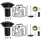 2X Carburetor Plunger Diaphragm Kit for Yamaha YP250 (2000–2007)