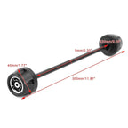 Front axle fork sliders crash bobbins for Ducati Scrambler (All T9)