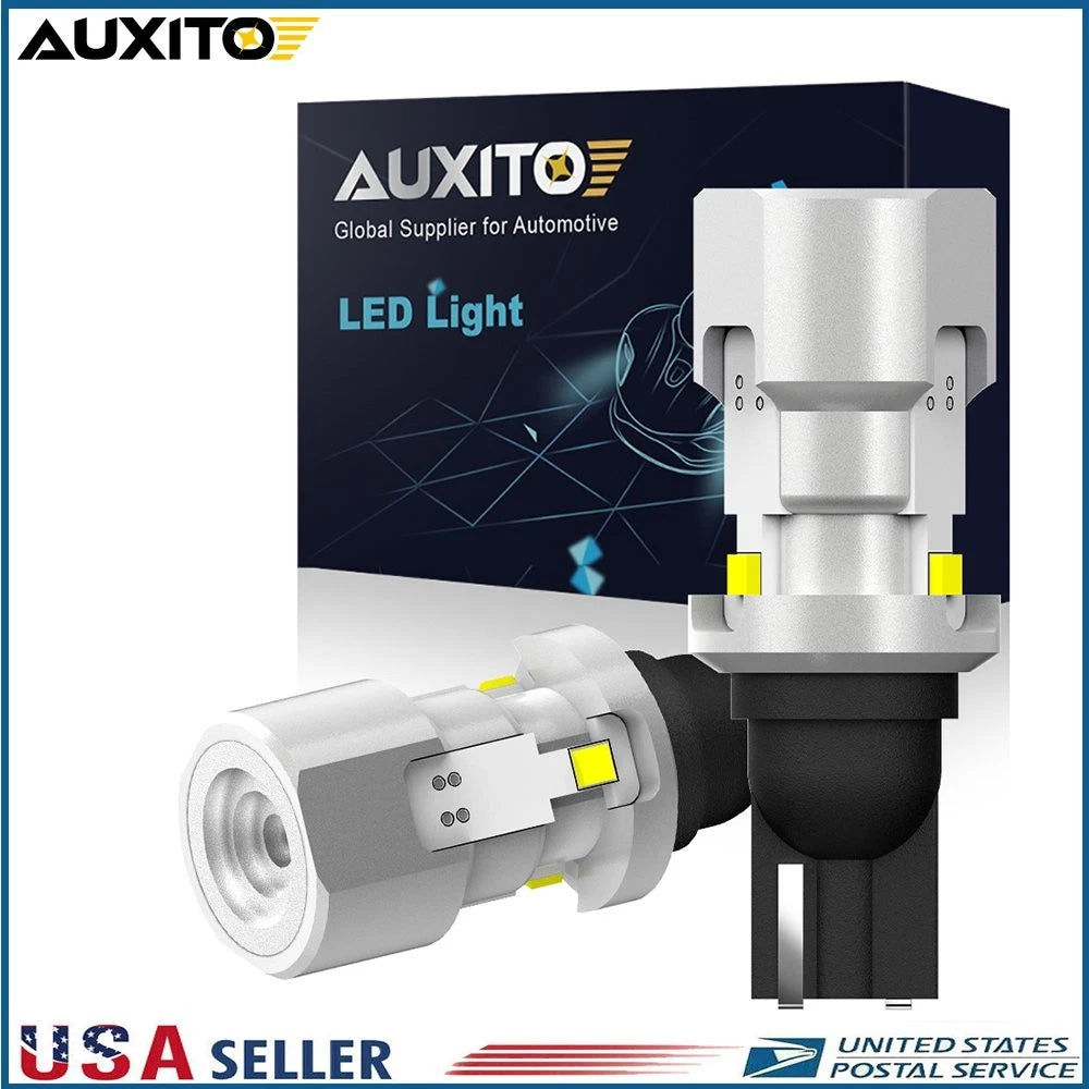2X LED White Reverse Backup Light Bulb for AUXITO T15 921 912