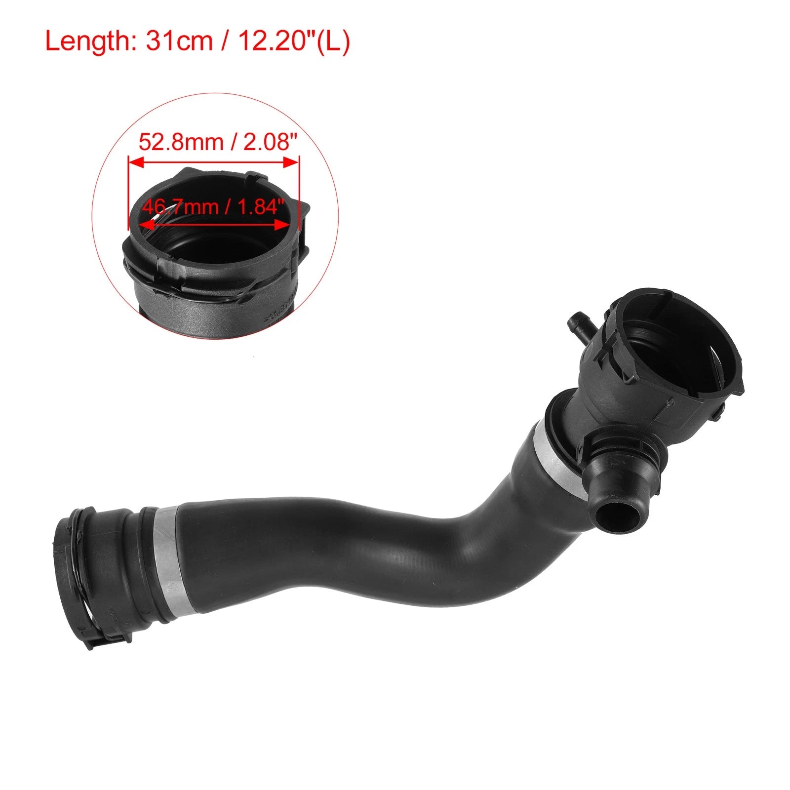 Radiator Coolant Hose 17127540127 for BMW X1 (2013–2015) XDrive35i 3.0L L6