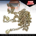 2X 3/8" G70 Tow Chain for Flatbed Truck Trailer