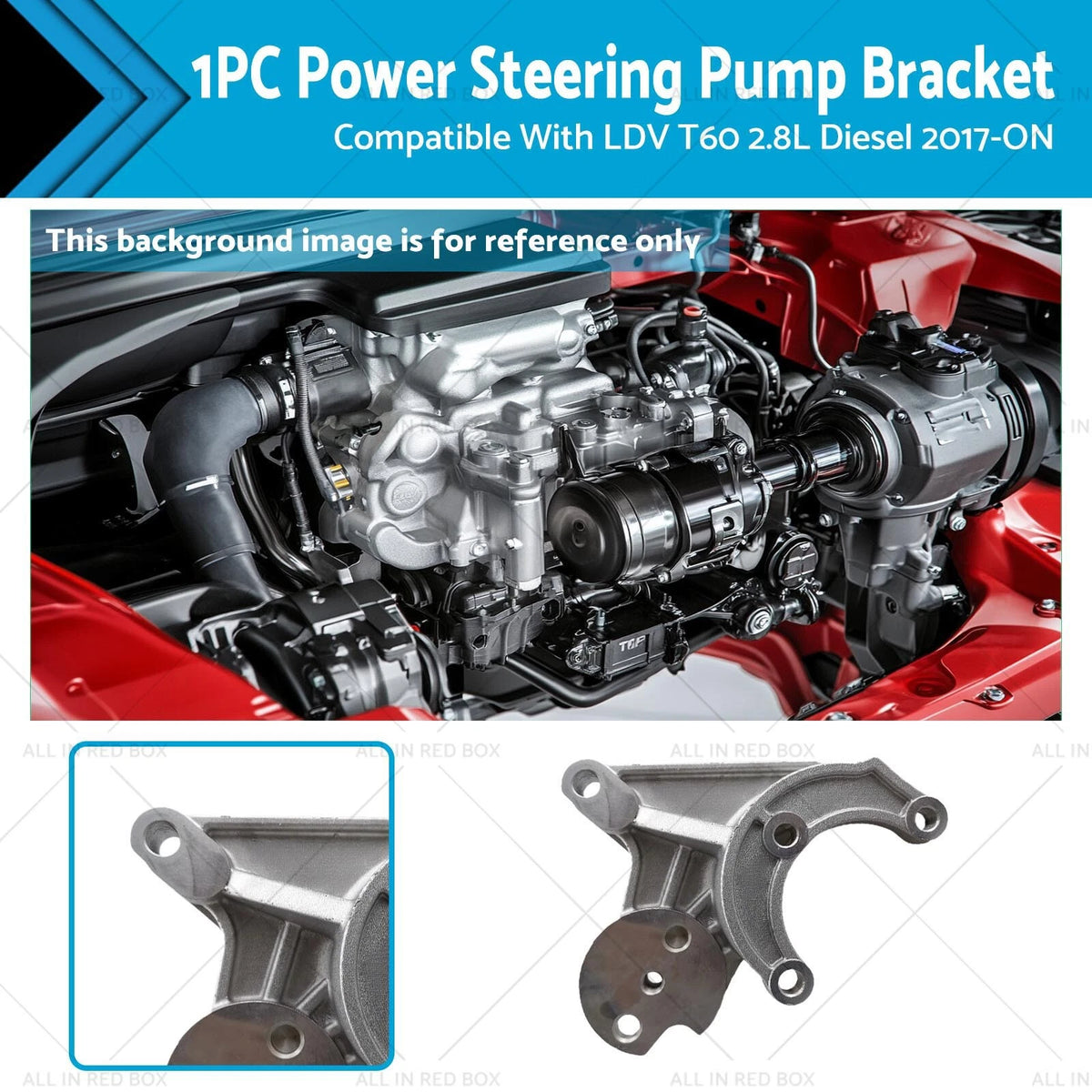 Power Steering Pump Bracket for LDV T60 2.8L Diesel (2017–Present)