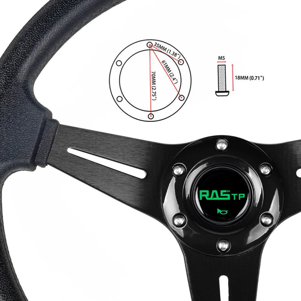 Steering Wheel Adapter Plate for Logitech G27/G29/G920/G923 (14")