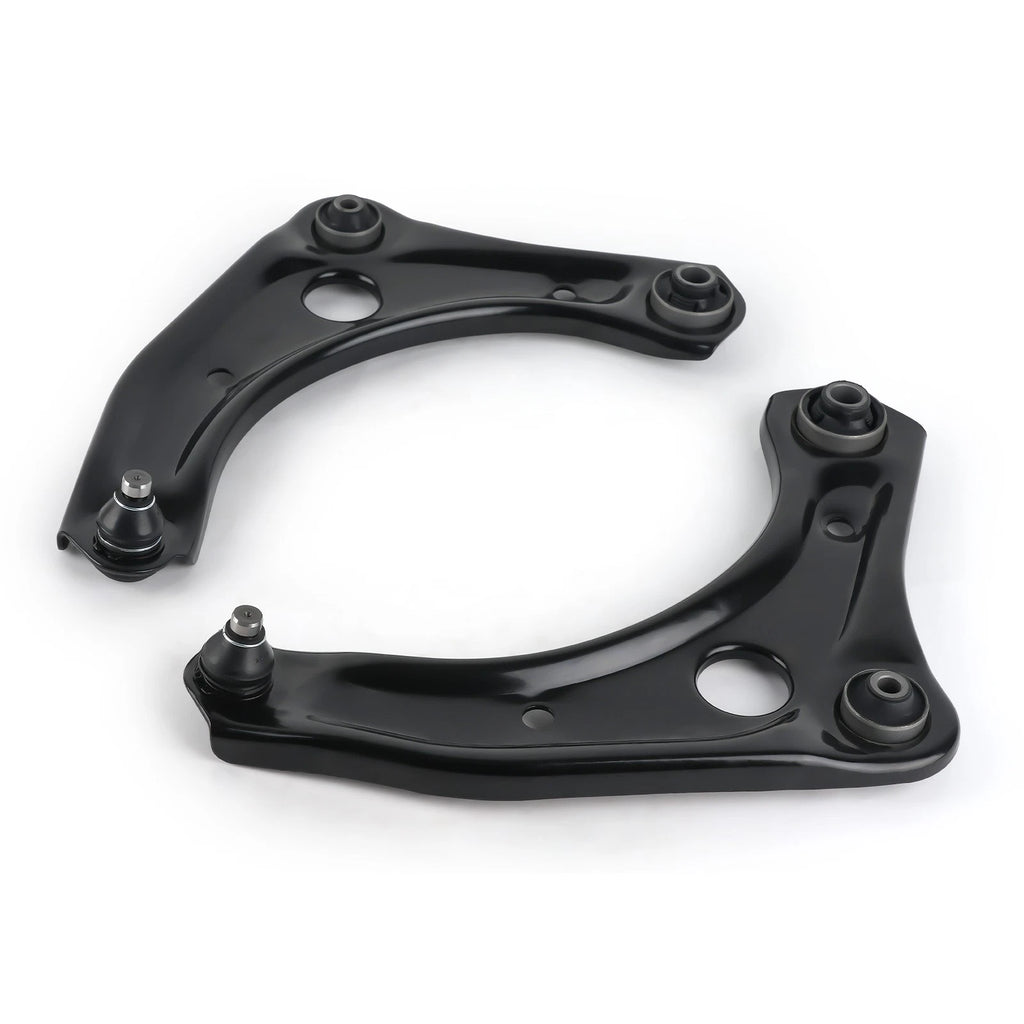 Set of 2 Front Suspension Control Arms + Ball Joints for Nissan Micra (2015–2019)