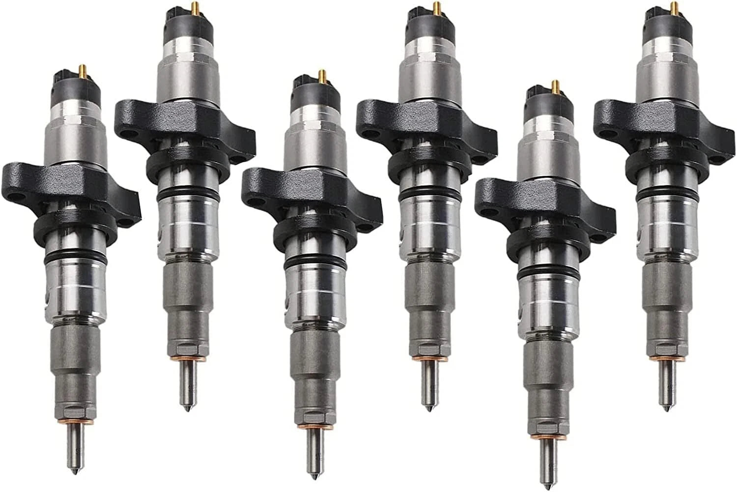 Set of 6 Diesel Fuel Injectors 0445120273 5263307 for Cummins ISDE6.7 (2007–2017)