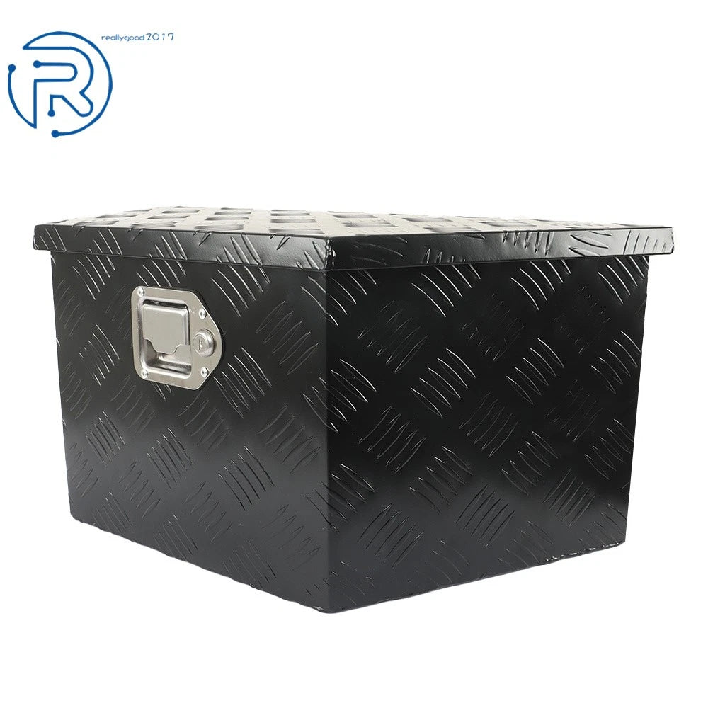 26 Inch Aluminum Trailer Tongue Box for Pickup Truck (26''×13.3"×12")