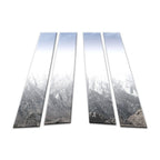 Pillar Post Covers Diamond Grade Stainless Steel 4pc for Chevy Malibu (2013–2015)