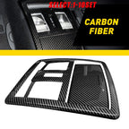 Set of 2 Upper Reading Lamp Bezel Cover Trim Panels for Dodge Challenger (2010–2025) Carbon