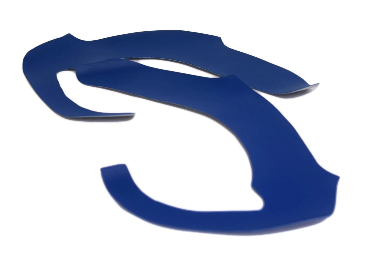 Front Door Handle Cover for Acura RSX (2002–2006) Blue Leather Synthetic