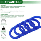 Set of 5 Oil Seal Rotary Shaft Seal 42x52x6mm High Pressure for Various Models