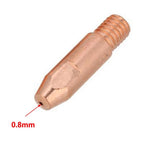 Welding Torch Copper Contact 0.8/1.0/1.2mm for Metalworking Tools (1 pcs)
