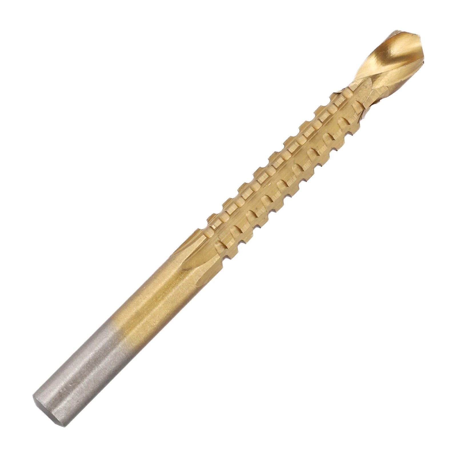 Set of 6 HSS Coated Drill Bits for Wood Metal Plastic