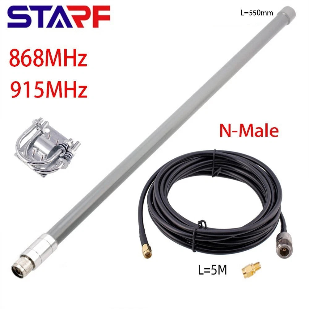 1pc Outdoor Kit STARF Tuned 50 Ohm 600mm 868MHz Helium N-Male