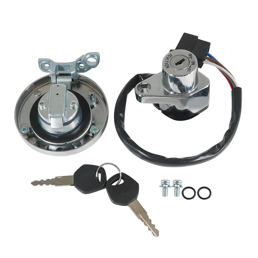 Fuel Gas Cap Ignition Key Switch Lock for Kawasaki EN500 Vulcan 500 (1996–2000)