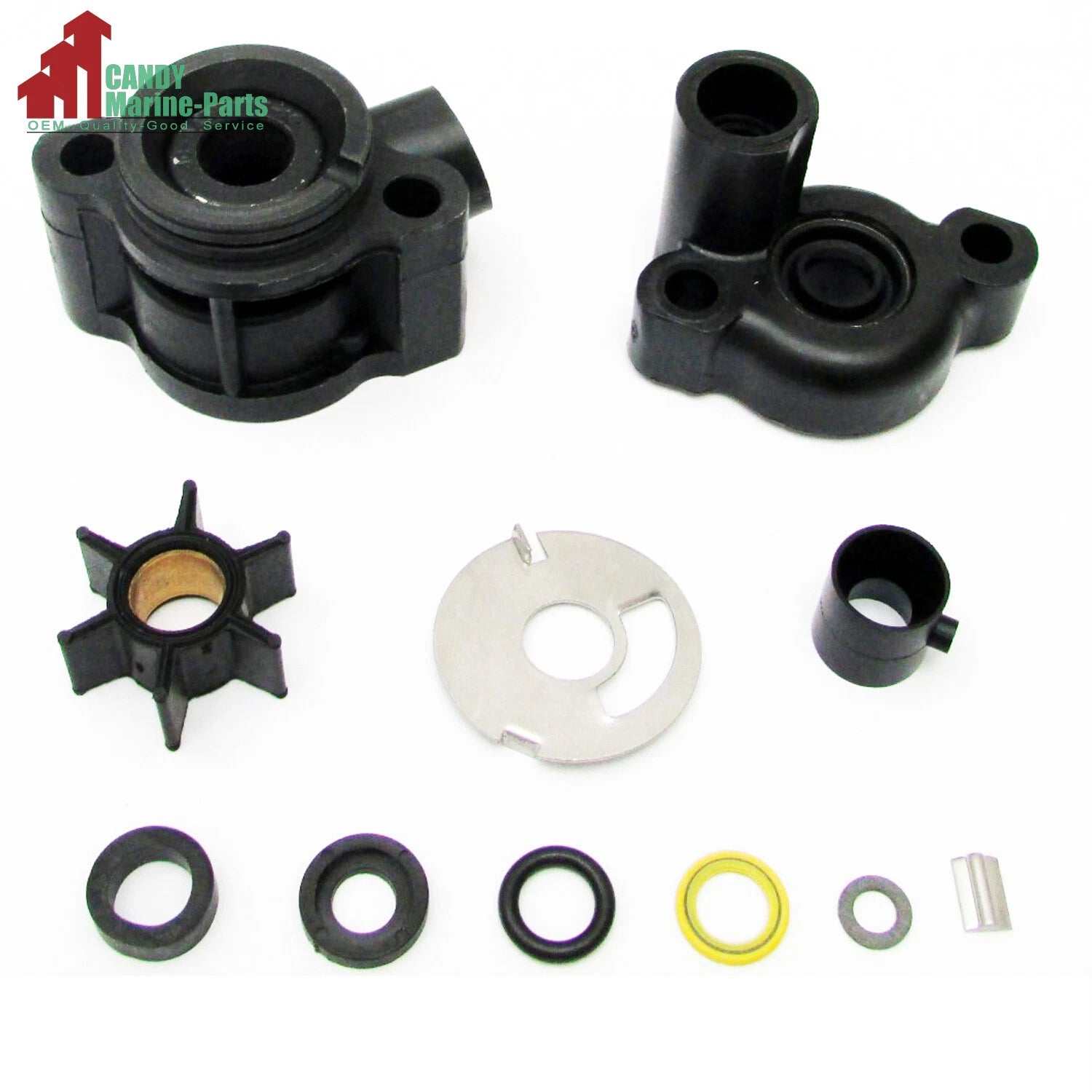 Water Pump Kit for Mercury Mariner Outboard (Fits Many Models)