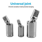 3Pcs Universal Joint Socket Set for Various Makes and Models