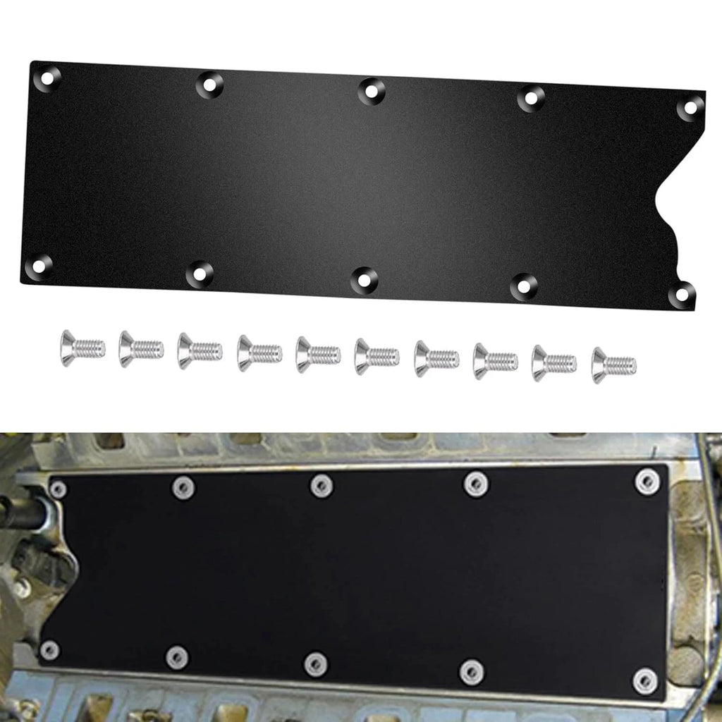 Billet Valley Pan Cover Plate for LS1 LS2 (Knock Sensor Delete) (Gen 3)