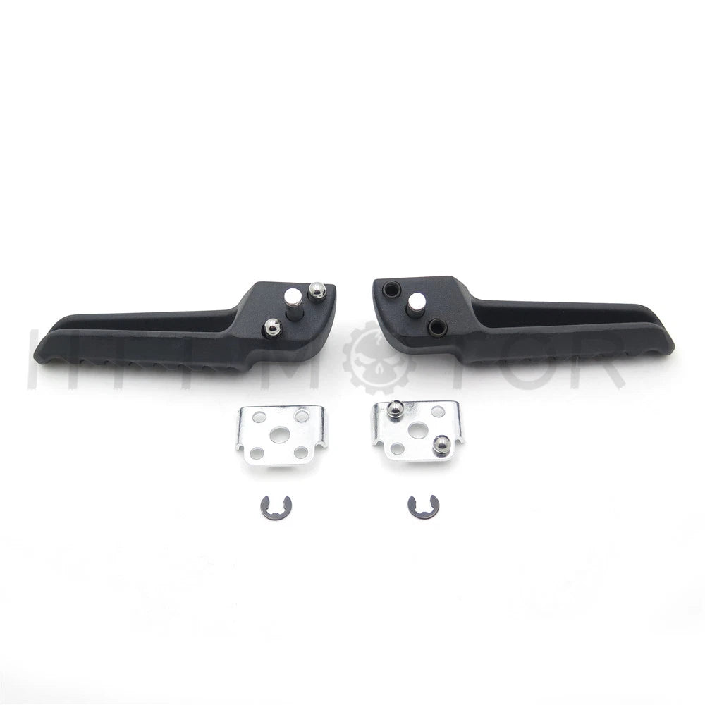 Rear Footrests Foot Pegs for Kawasaki ZX6R (2003–2011) Black