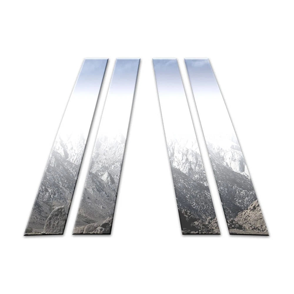 Stainless Pillar Post Covers Set for Audi A4 (2009–2016)